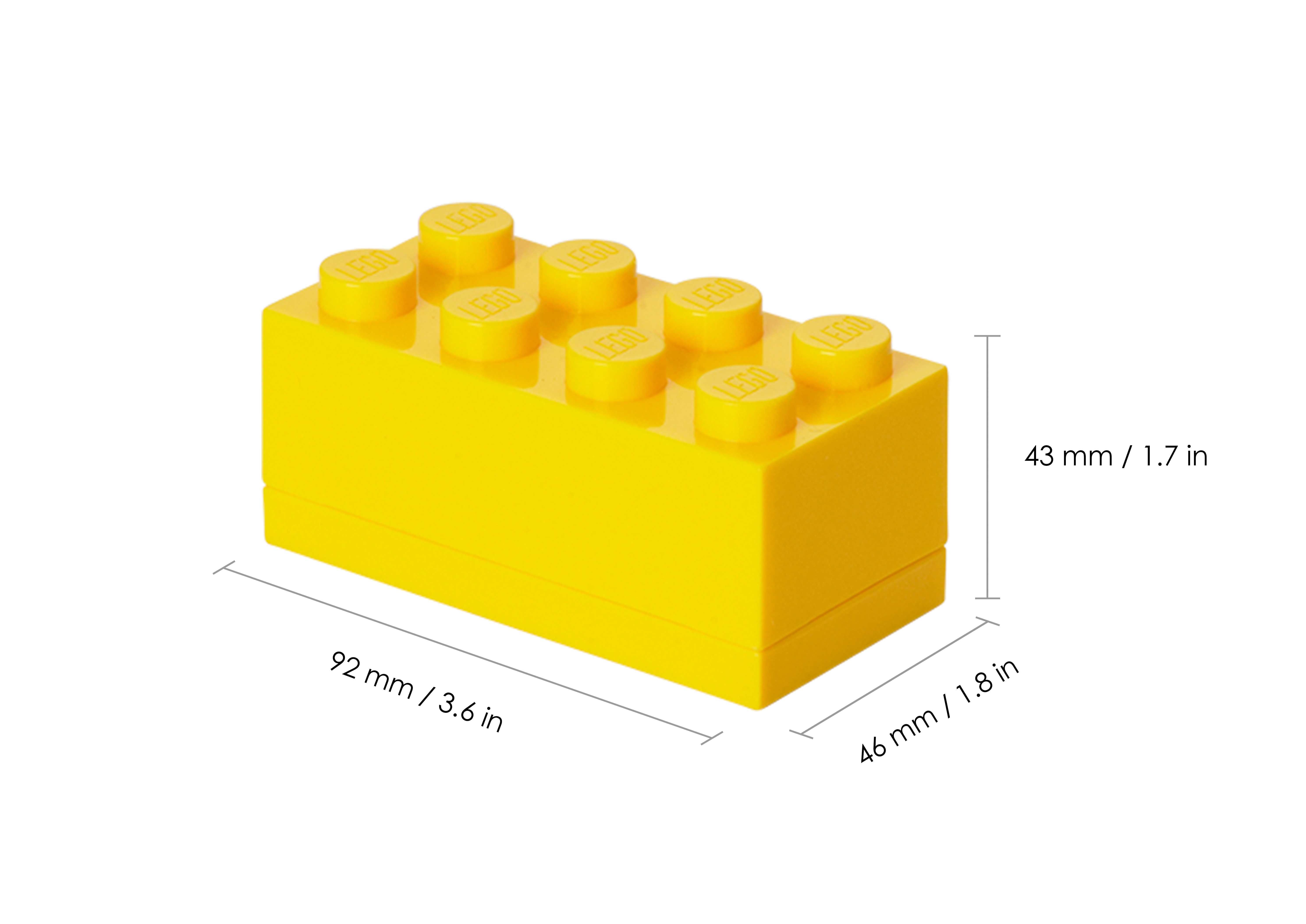 fritid Quilt Uberettiget LEGO® Mini Box - Nordic Houseware Group