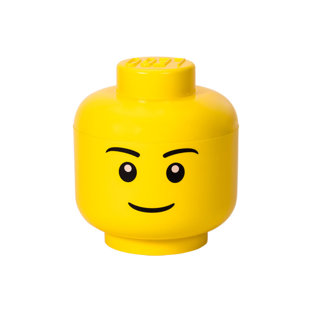 LEGO® Storage Head - Boy - an iconic LEGO element - Nordic Houseware Group