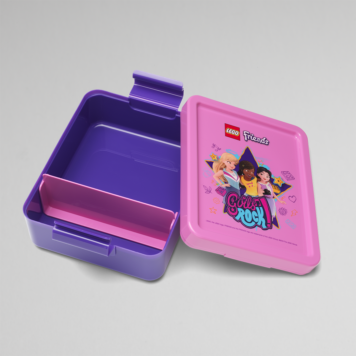 LEGO LEGO Friends Children's Bright Yellow Lime Green Lunch Box