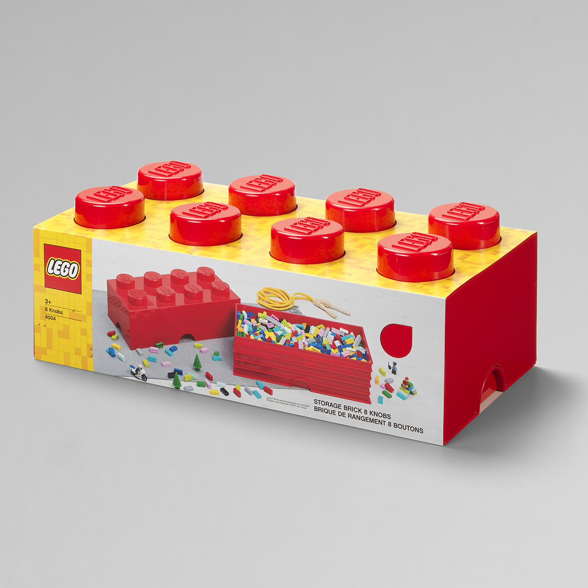 LEGO Storage Brick 8 - Bright Orange 