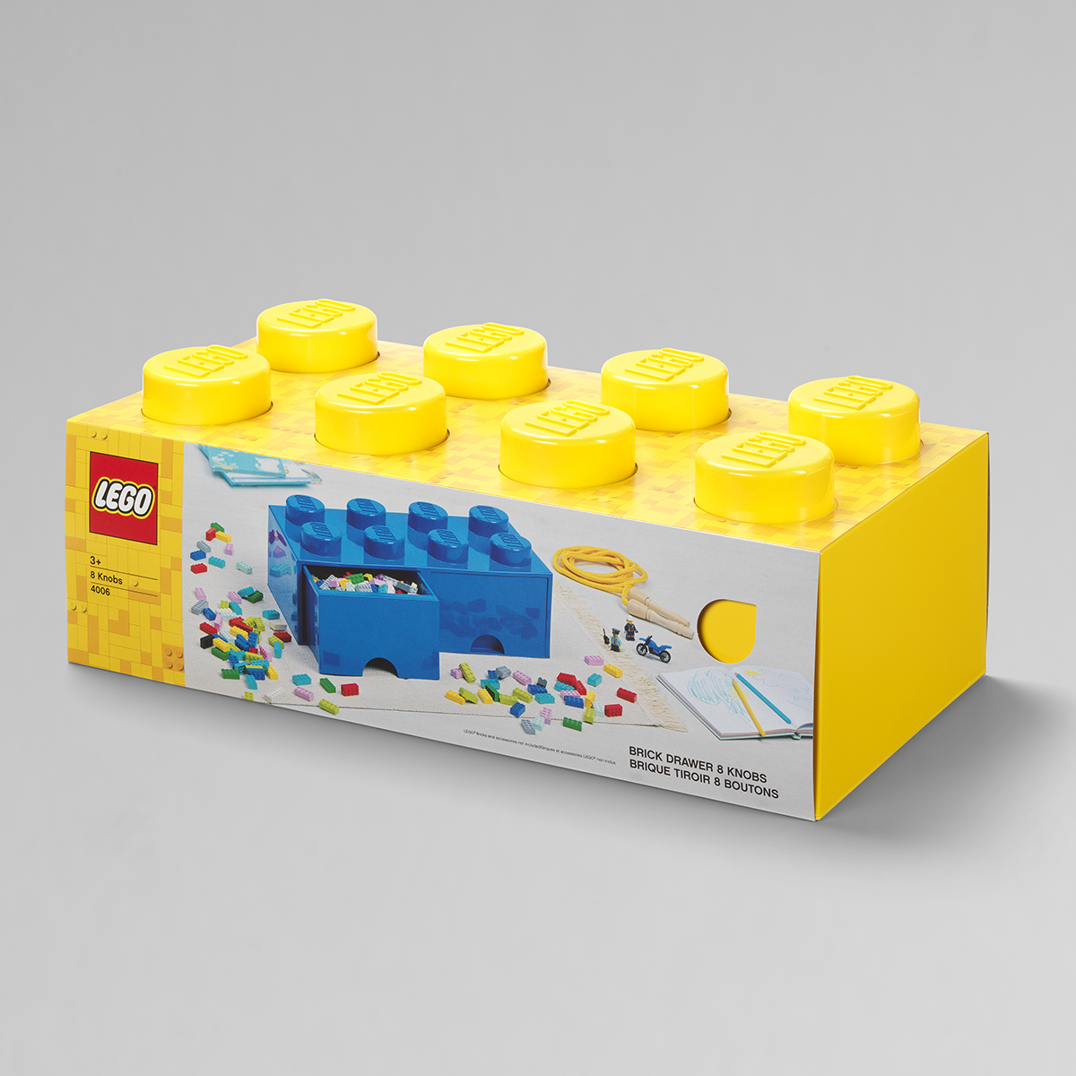 Buy LEGO® Storage Brick Drawer 8, Bright Yellow